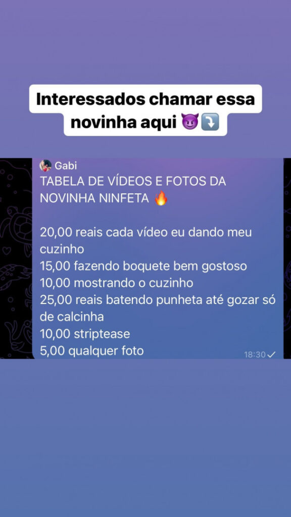 Pedido BR – Privacy – gabriellaninfeta  Loirinha  Gabriela Carvalho  eaegabriella – Nude Leaks