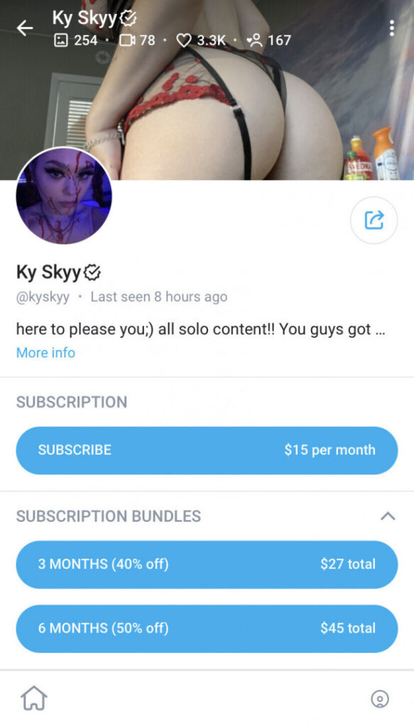 OnlyFans – Kyla Gauthier / Kyskyy – Nude Leaks