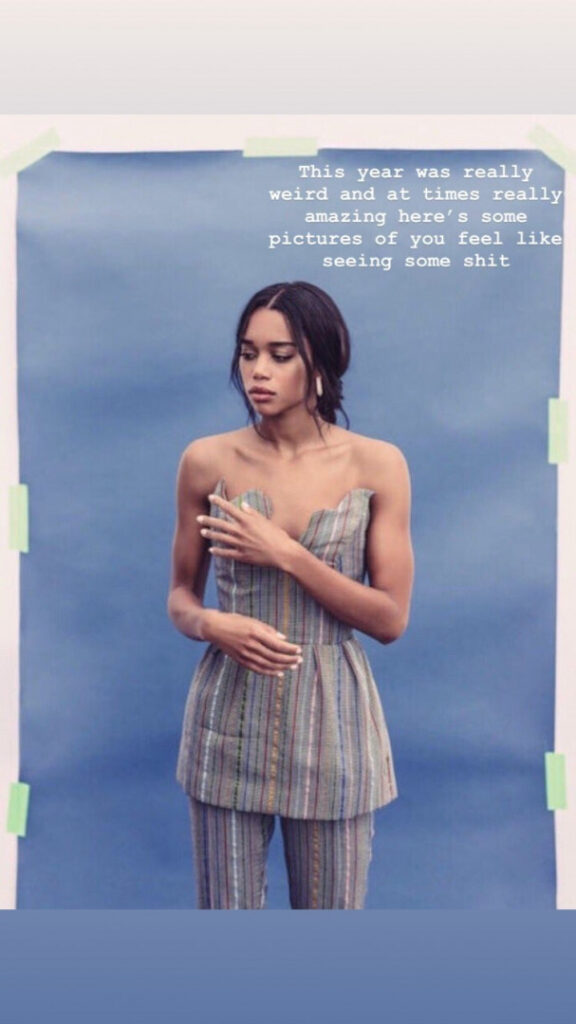 Celeb – Ebony – Laura Harrier – Nude