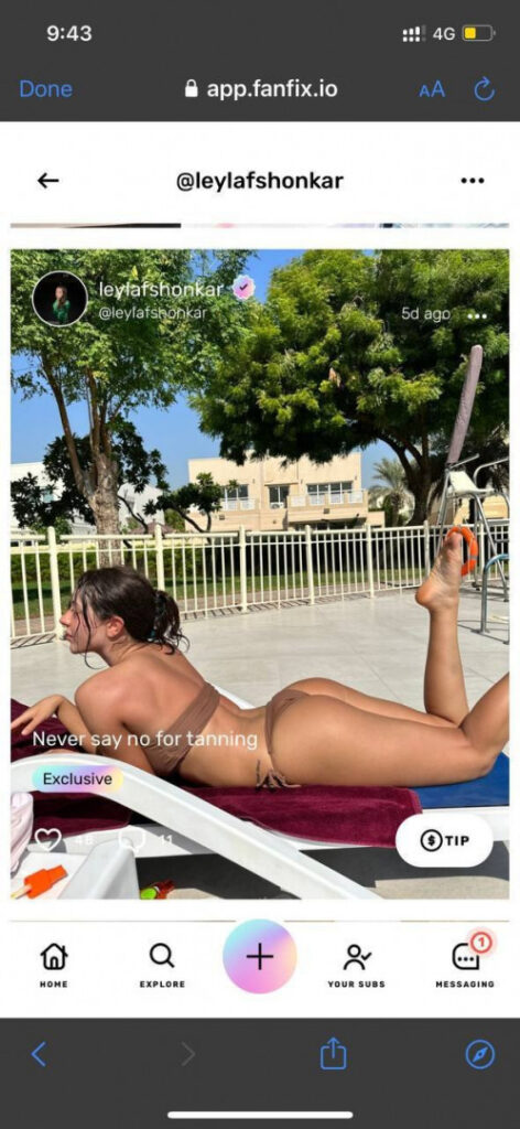 TikTok – Instagram – Leyla Afshonkar – Nude Leaks