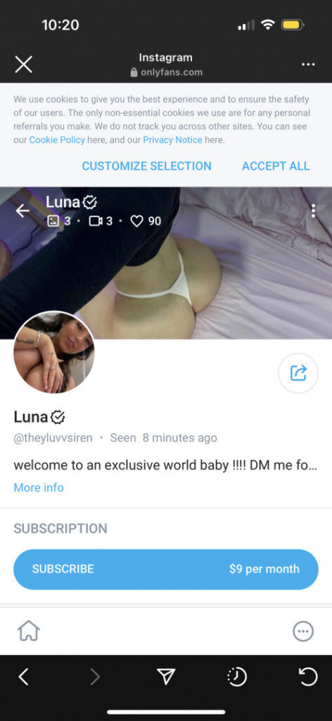 OnlyFans – TikTok – Luna Michel – Nude Leaks