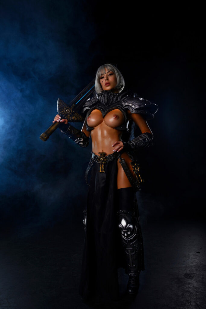 Patreon – Cosplay – Majorkill’s Warhammer 40k Cosplay calendar – Nude