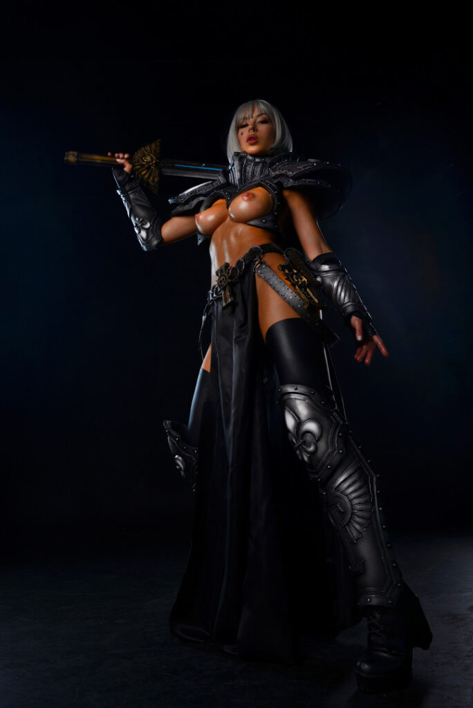 Patreon – Cosplay – Majorkill’s Warhammer 40k Cosplay calendar – Nude