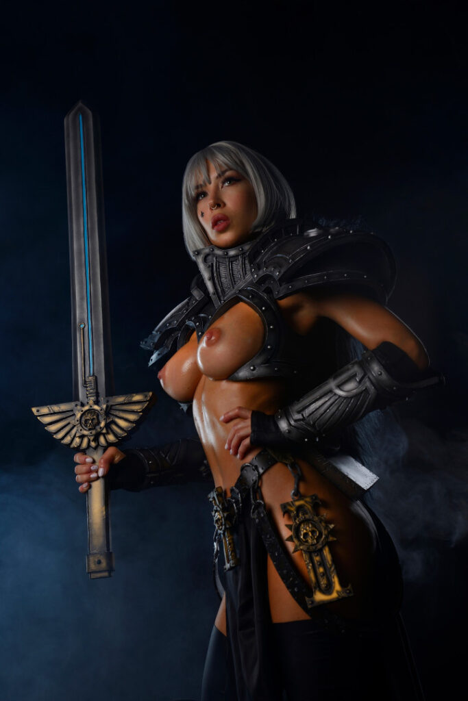 Patreon – Cosplay – Majorkill’s Warhammer 40k Cosplay calendar – Nude