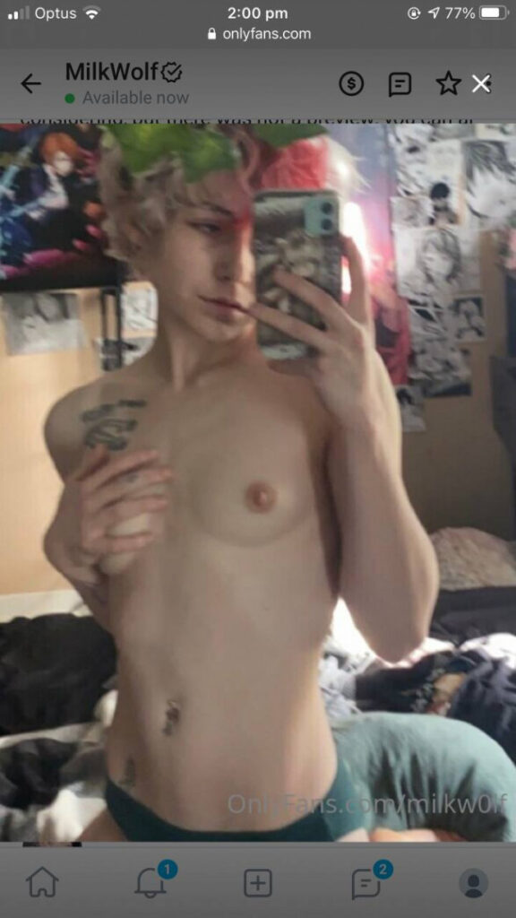 OnlyFans – Trans – FtM – milkw0lf – Nude Leaks