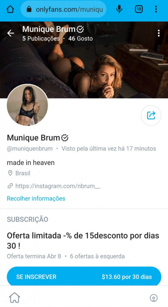 Brazil – OnlyFans – Munique  Brum NickyBrum – Nude Leaks