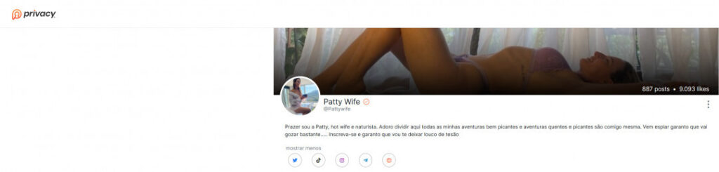 Brazil – Hotwife – Privacy – Patty Wife  wifepatty – Nude Leaks