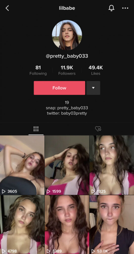 OnlyFans – TikTok – Pretty_baby3 – Nude Leaks