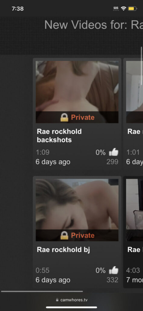 raerockhold – Nude Leaks