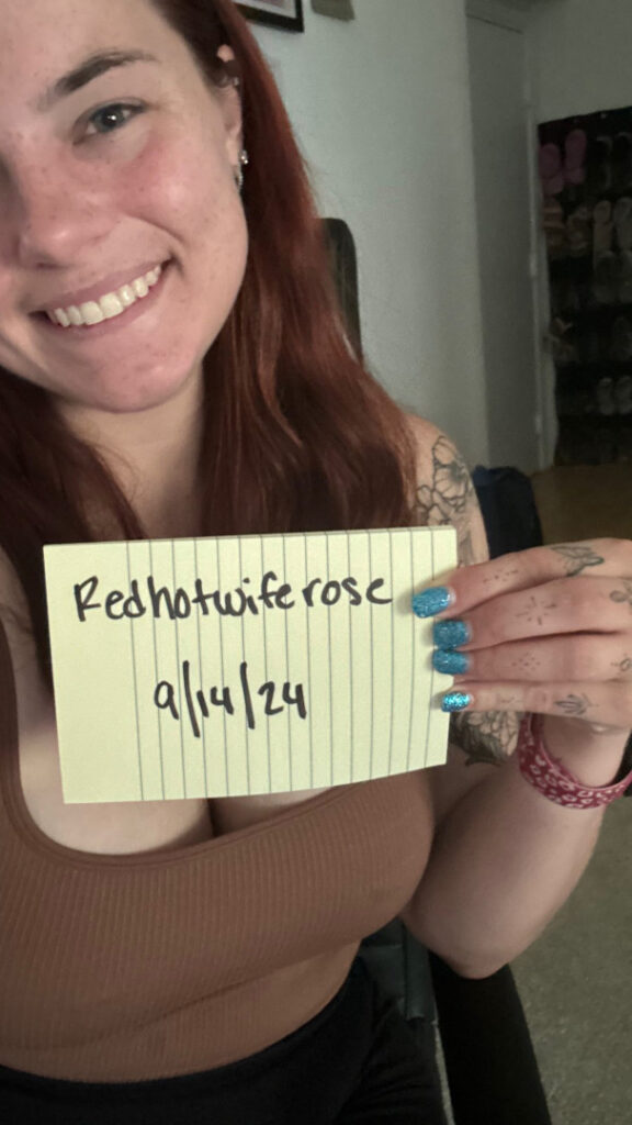 OnlyFans – redrosebb / redrosebx2 / traveling hotwife – Nude Leaks