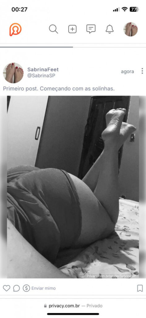 Pedido BR – Privacy – SabrinaFeet – Nude Leaks