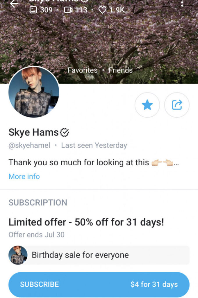 Trans – OnlyFans – ⠀X⠀ – H U N G – Skye_Hams – Nude Leaks