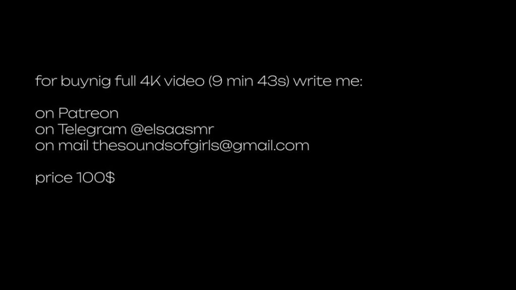 ASMR – The Sounds of Girls – Nude Leaks