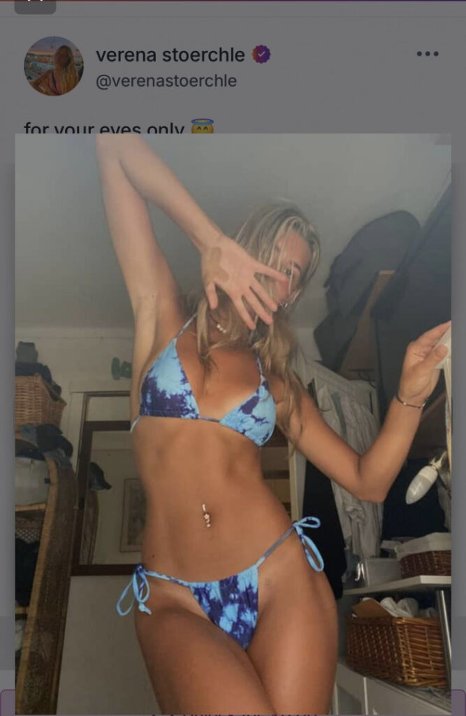 TikTok – Verena Stoerchle (@verenastoerchle) – Nude Leaks