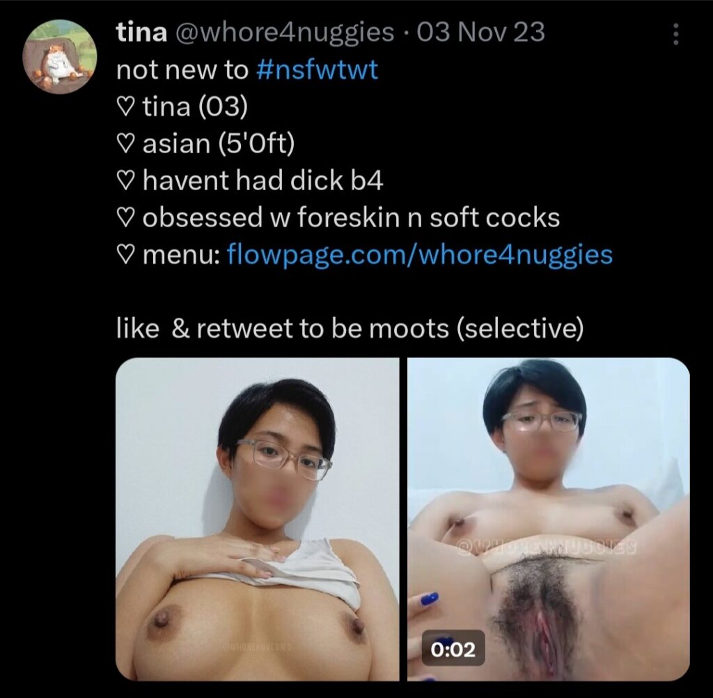 ⠀X⠀ – Asian – Wh0re4nuggies/Tina – Nude Leaks