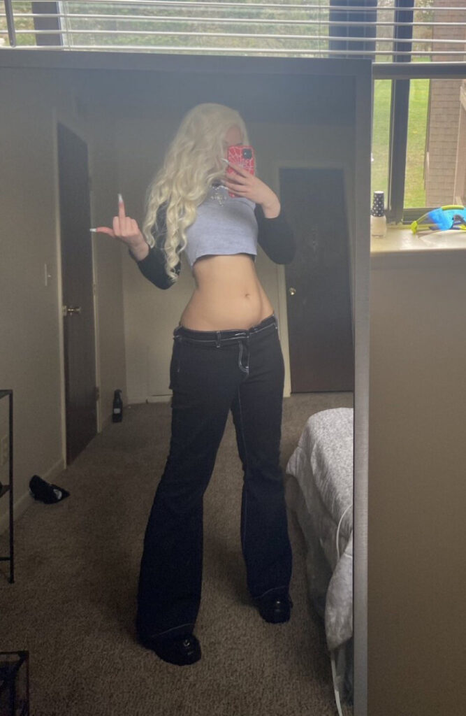 TikTok – T H I C C – Ebony – Gothxmyaa / Sxmya – Nude