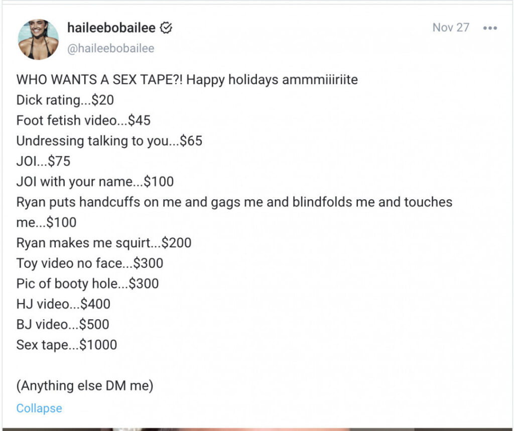 Hailee Lautenbach / Haileebobailee – Nude