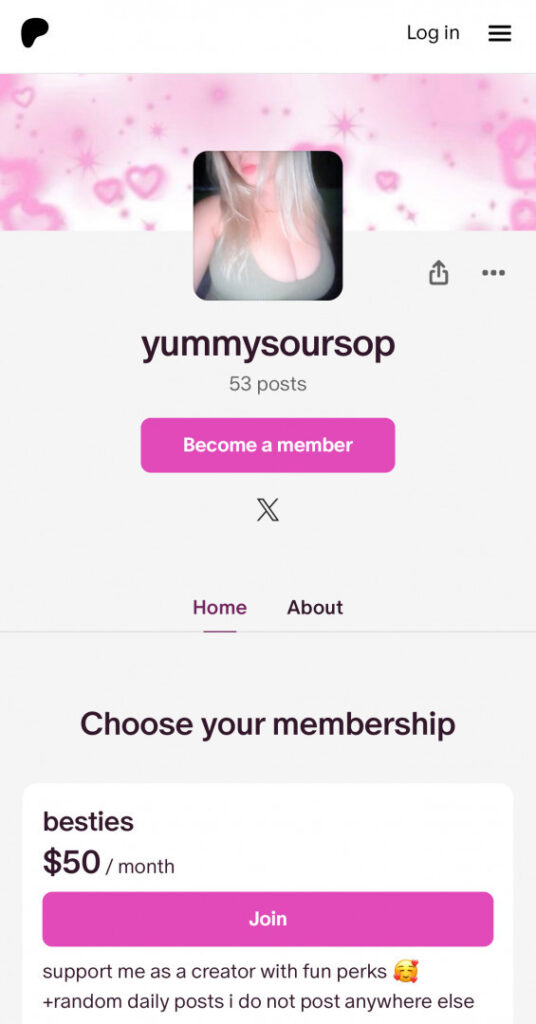 Patreon – ⠀X⠀ – Asian – KRI5T33N / yummysoursop – Nude Leaks