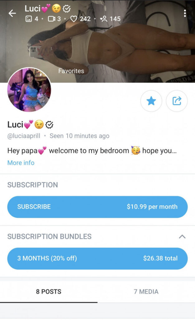 OnlyFans – TikTok – Lucia April-luskrilla – Nude Leaks