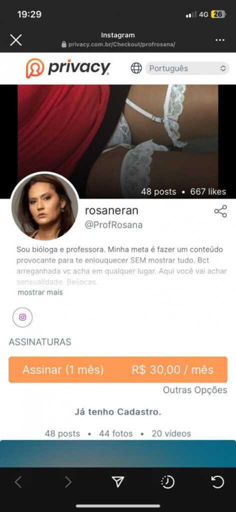 Pedido BR – Privacy – OnlyFans – PROFESSORA Rosana Nunes Abrante – Nude Leaks