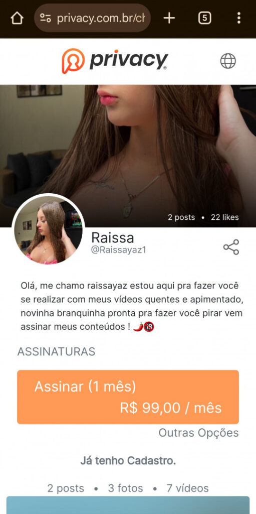 Pedido BR – Privacy – Raissayasz / Raissa Amorim / Raissayasz1 – Nude Leaks