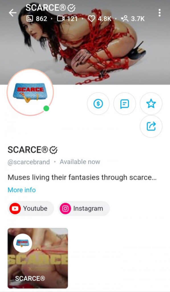 OnlyFans – Scarce Brand Onlyfans – Nude Leaks