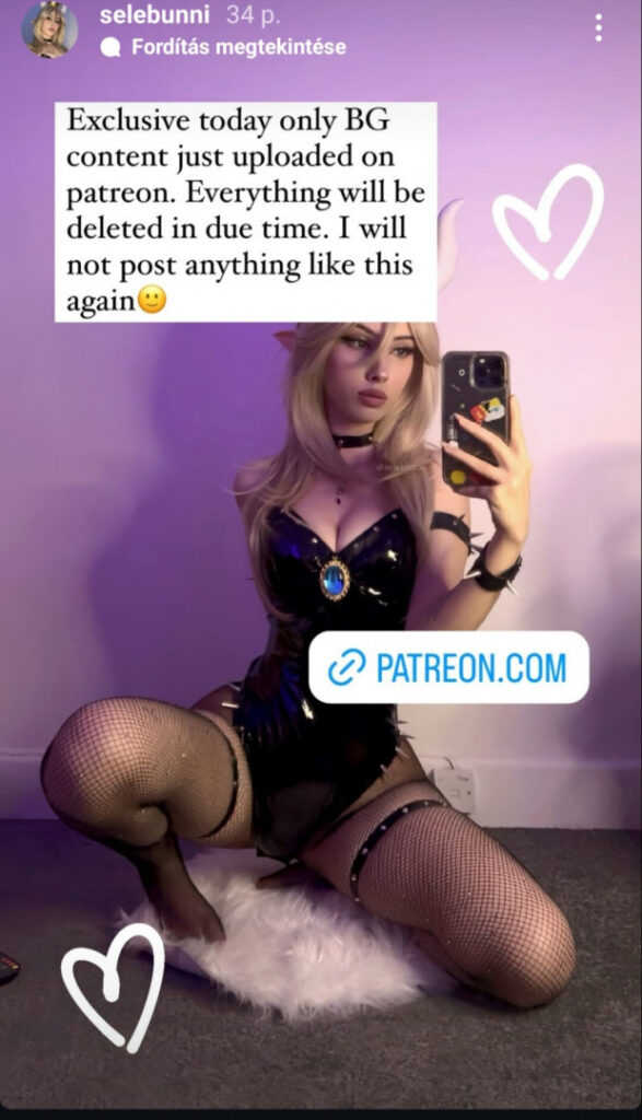 Patreon – Instagram – Ko-fi – Selebunni/Selbunni/Vamplene – Nude Leaks