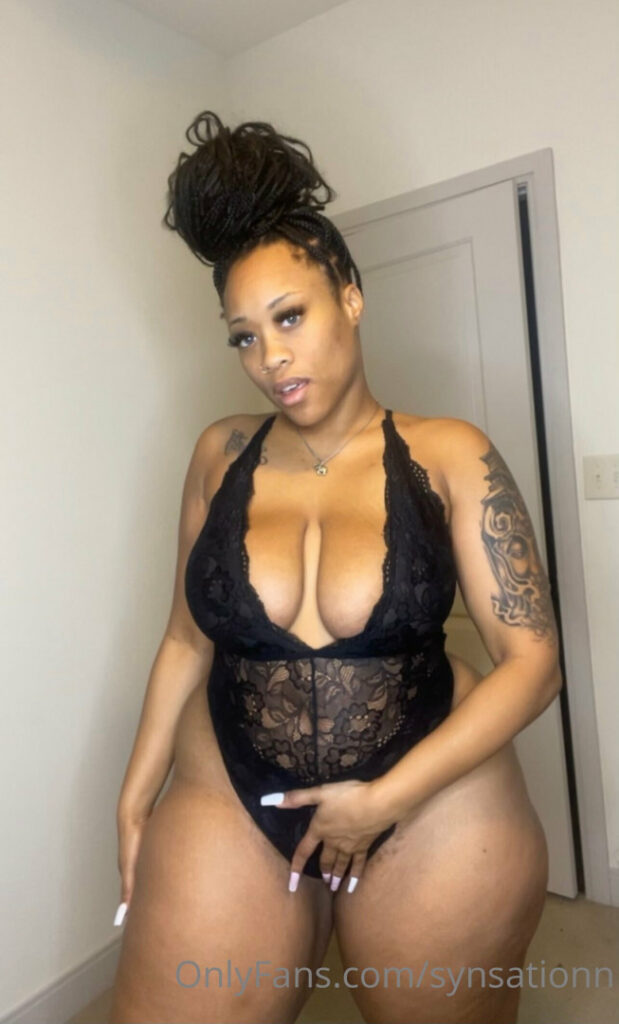 OnlyFans – T H I C C – Ebony – Synsationn / Mstell93 – Nude Leaks