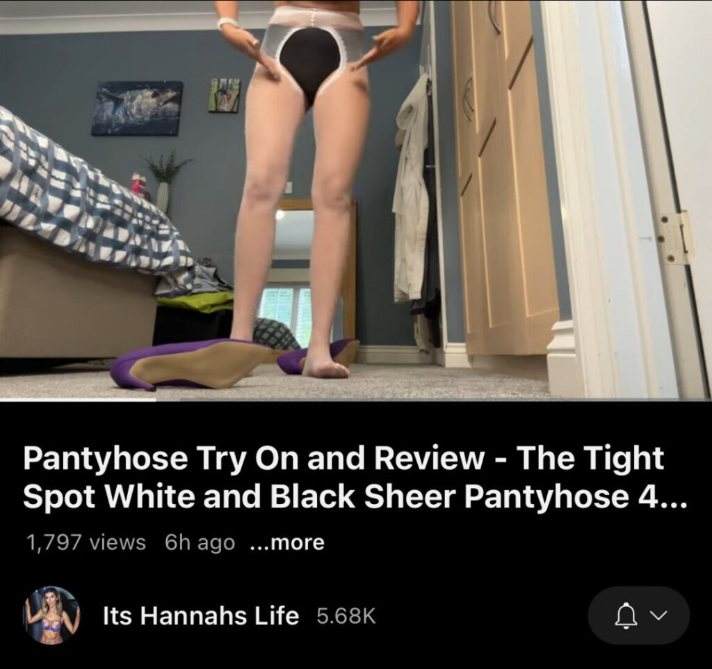 Youtube – İt’s Hannah (prettyfeetandlegs4u) – Nude Leaks