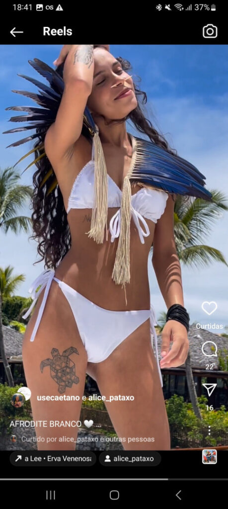 Brazil – Celeb – Alice Pataxó – Nude Leaks