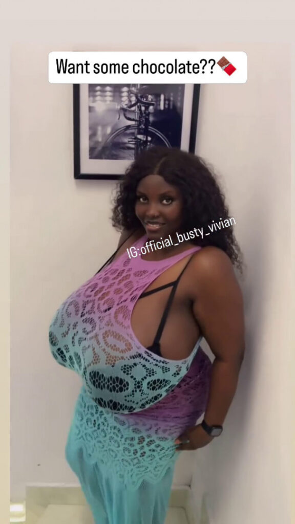 Instagram – BBW – Ebony – Busty Vivian: Biggest boobs in Africa ! – Nude Leaks