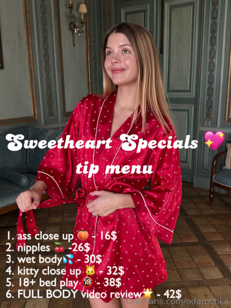 OnlyFans – Instagram – Dasha Komarova / Darya Komarova / Odarka Komarova – Nude