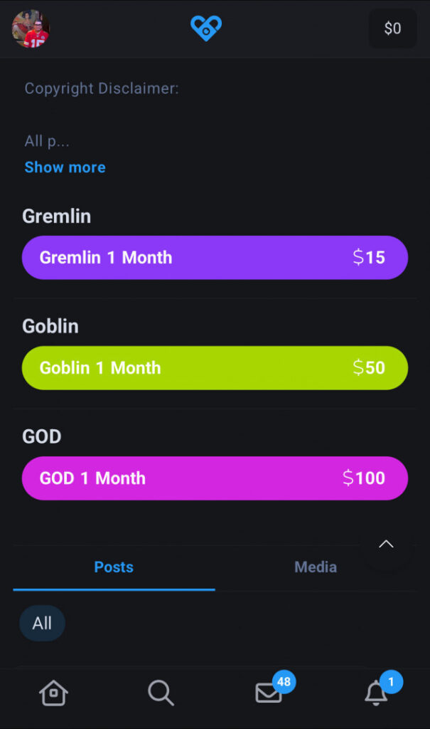 Instagram – Cosplay – Evil Overlord Gabo – Nude