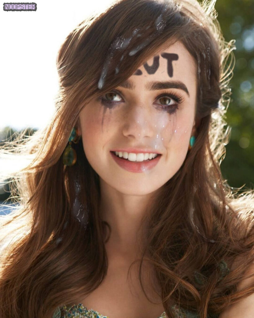 Celeb – Lily Collins – Nude