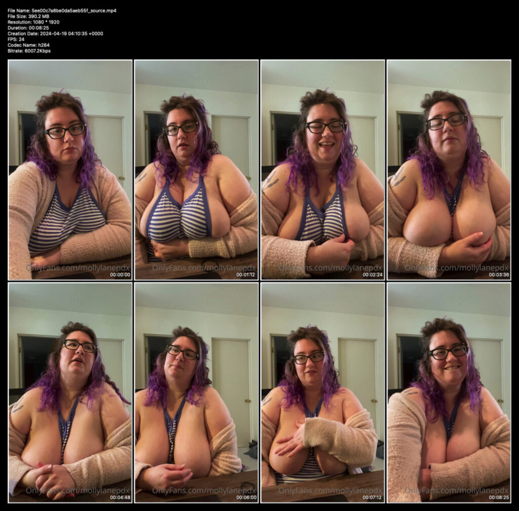 OnlyFans – T H I C C – BBW – Molly Lane / Mollylanepdx / justmollylane – Nude Leaks