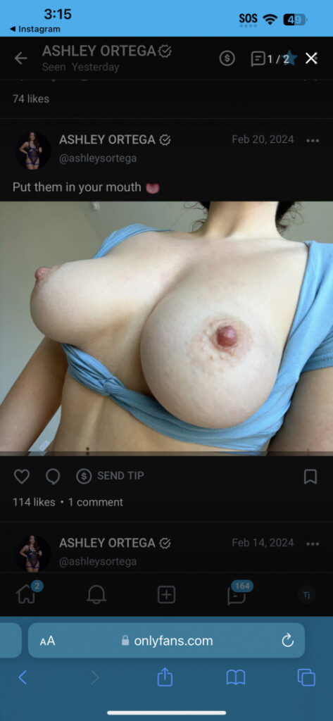 OnlyFans – Fansly – Ashley Ortega – Nude Leaks