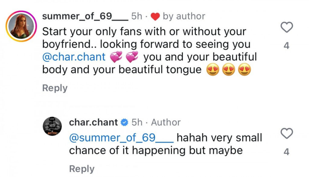 Youtube – Instagram – CHARLOTTE CHANT / char.chant / charchant – Nude Leaks