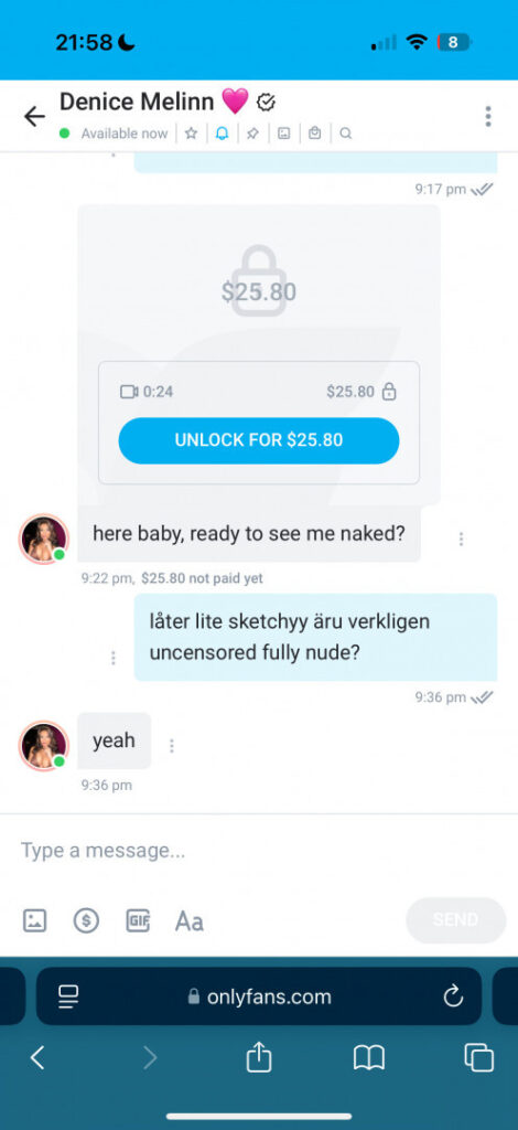 Denice Melinn – Nude