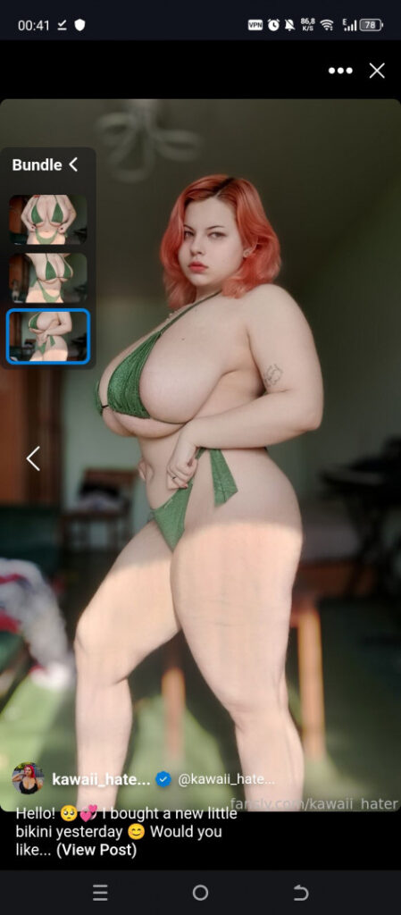 Instagram – Fansly – kawaii_hater – Nude