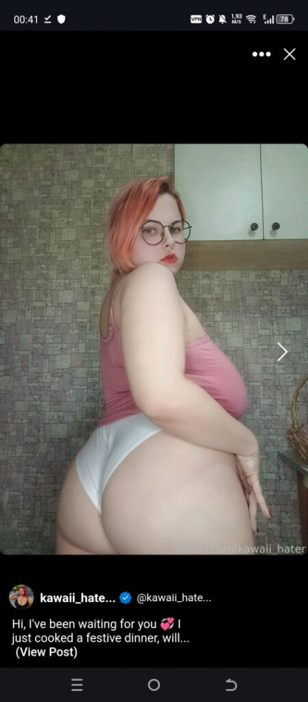Instagram – Fansly – kawaii_hater – Nude