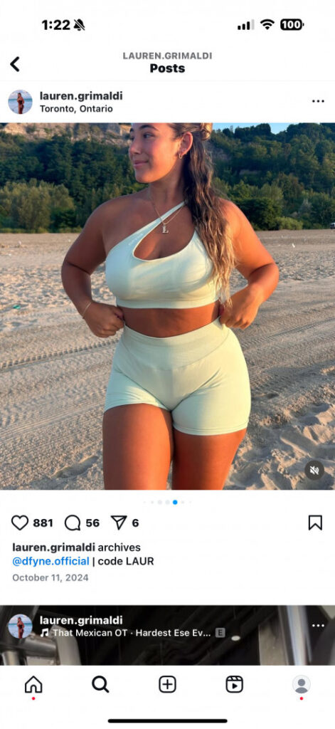 Instagram – T H I C C – Lauren Grimaldi / Lauren.Grimaldi – Nude Leaks