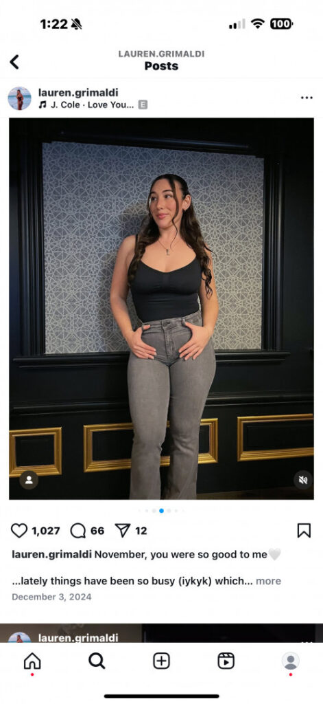 Instagram – T H I C C – Lauren Grimaldi / Lauren.Grimaldi – Nude Leaks