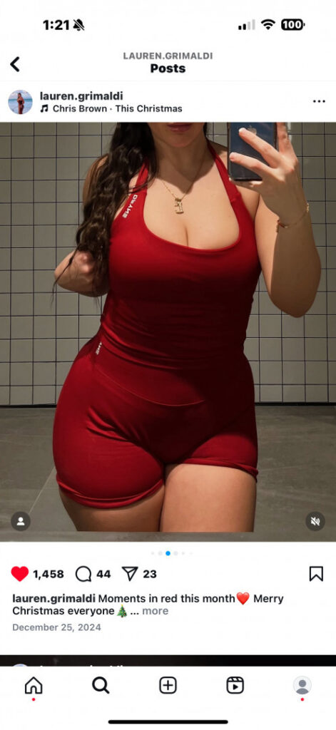 Instagram – T H I C C – Lauren Grimaldi / Lauren.Grimaldi – Nude Leaks