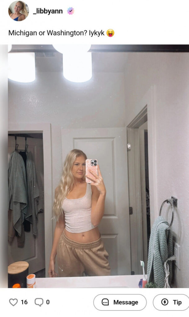 Instagram – _libbyann / hunnaxlib / Elizabeth Gill – Nude