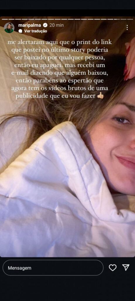 Brazil – Celeb – Mari Palma – Nude