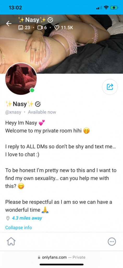 OnlyFans – Instagram – Snapchat – Nasy Xnasy – Nude