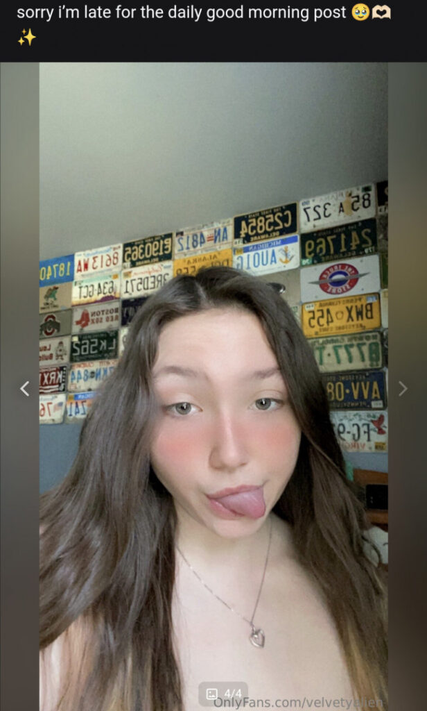 OnlyFans – Instagram – Snapchat – Velvetyalien? – Nude