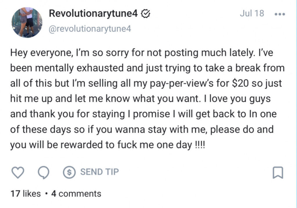 Revolutionarytune4 – Nude Leaks Onlyfans