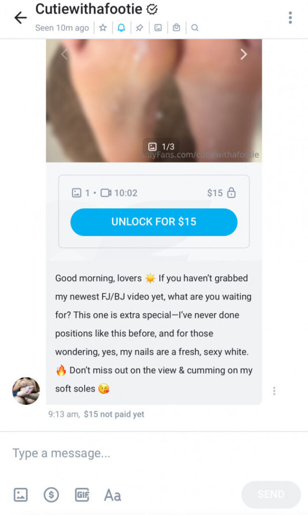 Cutiewithafootie – Nude Leaks Onlyfans